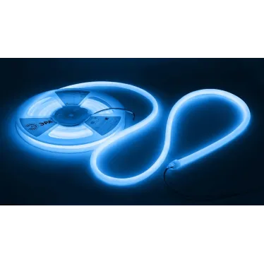 Лента светодиодная термостойкая для бани LS2835-9,6-120-24-B-IP68-3 year-5m (синий) ЭРА