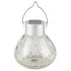 Светильник уличный Лампочка белая на солнечной батарее 11.2x11.2x11.4 см 1 LED ERASF23-26 ЭРА