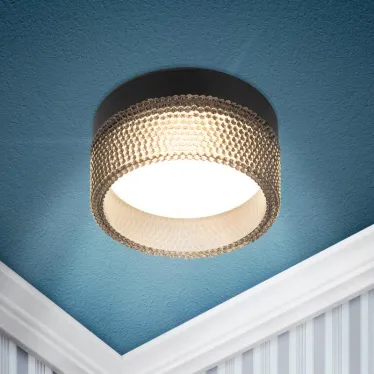 Встраиваемый светильник под лампу GX53 DK97 BK/BK черный