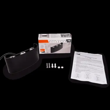 Светильник светодиодный фасадный ДБУ-6Вт 4000К 420Лм угол светораспределения 48° двухстороний -20...+50°С индекс Ra»80 корпус пластик черный IP44 Jazzway