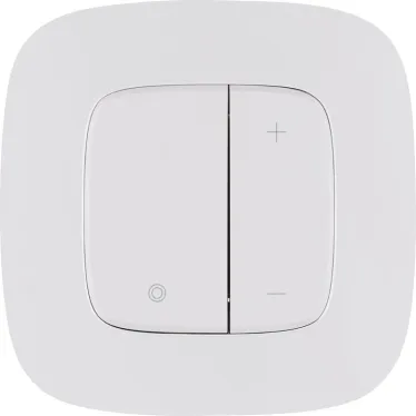 Valena ALLURE Светорегулятор кнопочный универсальный 400Вт без нейтрали С лицевой панелью Белый