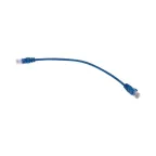 Патч-корд U/UTP, CAT 5e, RJ45-RJ45, 26AWG, LSZH, синий, 0,3м,