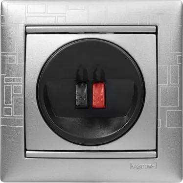 VALENA Рамка 1 пост алюминий модерн