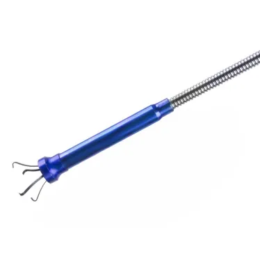 Захват магнитный цанговый 4 лапки 610 мм встроенный фонарь