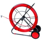 Устройство закладки кабеля д.9мм длина 100 м на вращающемся барабане стеклопруток