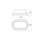 Светильник дерево, пл-н стекло, 60Вт, Е27, 220В, IP54 НБО 03-60-021