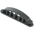 Клипса самоклеящаяся КС-5 черная (12шт)