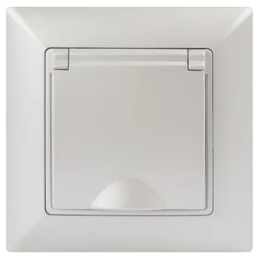 Розетка Intro Solo 4-203-06 с заземлением 2P+E