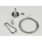 Крепление UFL-H03 SILVER 200 POLYBAG для светильника подвесного 200 мм Универсальный TM Uniel