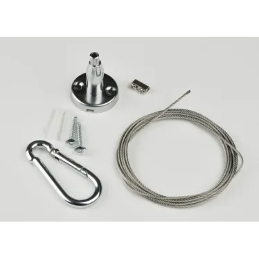 Крепление UFL-H03 SILVER 200 POLYBAG для светильника подвесного 200 мм Универсальный TM Uniel