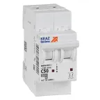 Выключатель автоматический двухполюсный 50А C 4,5кА AC OptiDin BM63-2C50-4,5-УХЛ3