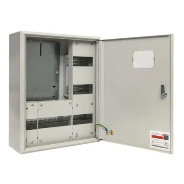 Щит учетно-распределительный навесной ЩРУн-3/30о IP31 однодверный с окном 500х400х160