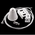 Комплект подвеса с тросом 3м белый