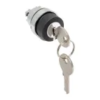 Механизм переключателя исполнительный ХB4 на 3 положения с замком с фиксацией PROxima