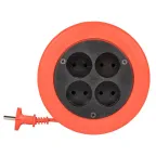 Удлинитель-рулетка 4x10 м без заземления ПВС 2x0.75 10А/2.3кВт PROxima