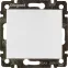 VALENA Переключатель одноклавишный промежуточный в рамку белый