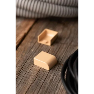 Заглушка (20х10) (4 шт) Plast под светлое дерево