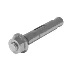 Анкер-болт с гайкой М10 12х150, гальван. цинк