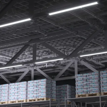 Светильник светодиодный ДПО 50 Вт 4500 лм 6500К AC 220В IP40 1492х75х25мм матовый опал WLF-2 Gauss