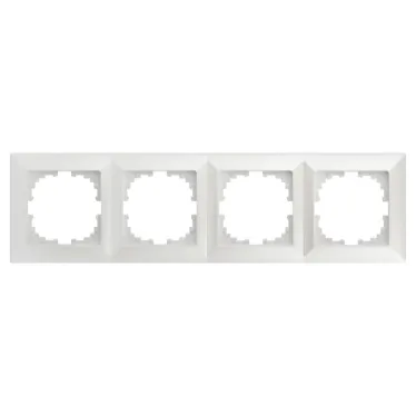 Рамка для розеток Solo 4-504-06 на 4 поста