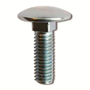 Винт с гладкой головкой и квадратным подголовникомМ6х12, нержавеющая сталь