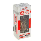 Шуруп универсальный 3,5х45 потайная головка, остроконечный, желтопассивированный (200шт) - коробка