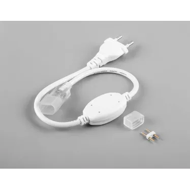 Лента светодиодная LEDх120/м 1м 9.6w/m 220в IP67 красный неоновая