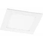 Светильник светодиодный ДВО-15w 4000K 1050Лм квадратный slim белый