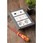 Рамка приборная на 12 модулей для лючка C-Line 24