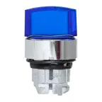 Механизм переключателя исполнительный ХB4 синий на 3 положения возвратный без фиксации без подсветки с короткой ручкой PROxima