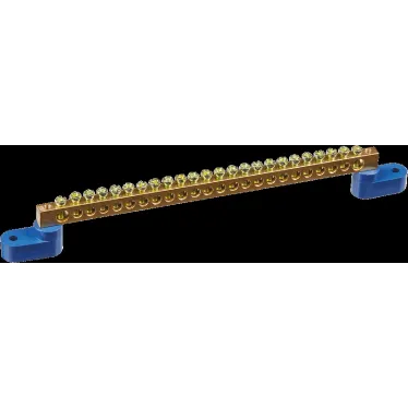 Шина нулевая на двух угловых изол NBB-M69-24C2/B