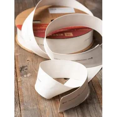 Трубка термоусаживаемая ТУТ нг 40/20 белая рулон PROxima