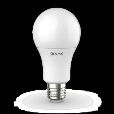 Лампа светодиодная LED 12 Вт 1200 лм 4100К А60 груша нейтральный E27 AC 220В Black Gauss