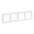Рамка 4 поста INSPIRIA белая