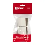 Заглушка (40х25) (4 шт) Plast Белый