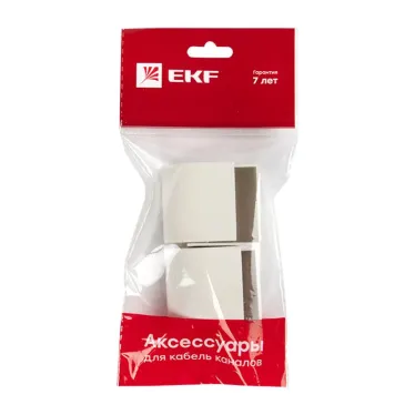 Заглушка (40х25) (4 шт) Plast Белый