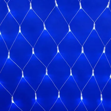 Сетка светодиодная с контроллером 240 светодиодов 2.5х2 м белая IP20 провод прозрачный ULD-N2520-240/DTA WHITE IP20