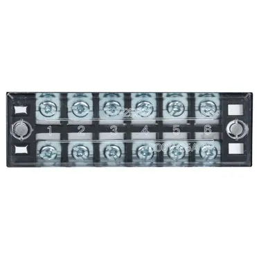 Терминал клеммный TB-2506 до 2.5мм2 25A 6 клеммных пар