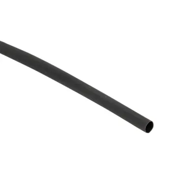 Термоусаживаемая трубка ТУТ нг 2.5/1.25 черная в отрезках по 1м PROxima