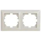 Рамка на 2 поста, СУ, Solo, сл.кость, 4-502-02