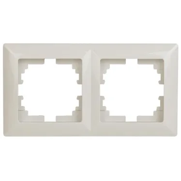 Рамка на 2 поста, СУ, Solo, сл.кость, 4-502-02