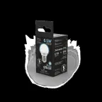 Лампа светодиодная LED 6.5 Вт 550 лм 4100К шар P45 нейтральный E27 AC 220В Black Gauss