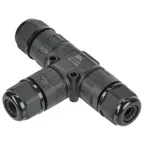 Коннектор кабельный герметичный WTP-106 3 PIN IP68