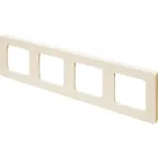 Рамка 4 поста INSPIRIA слоновая кость