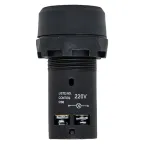 Кнопка красная SW2C-10D с подсветкой неон 1но IP54