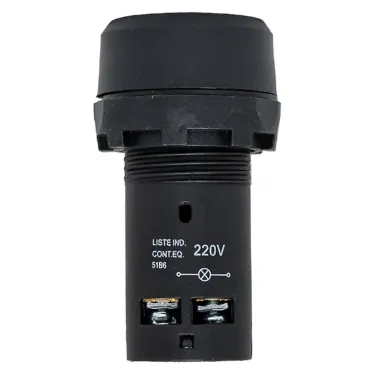 Кнопка красная SW2C-10D с подсветкой неон 1но IP54