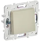 SKANDY Выключатель 1-клавишный 10А SK-V01B бежевый IEK