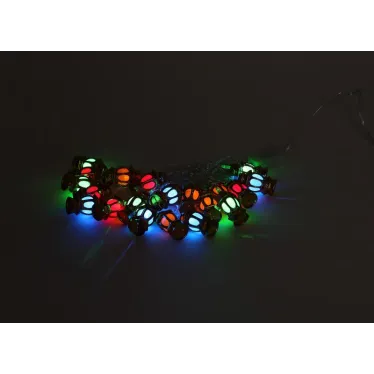 Гирлянда LED Нить Фонарики 3 м мультиколор, 220V, IP20 (36/720), ENIN-3F