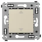Avanti Выключатель одноклавишный, в стену, Ванильная дымка