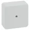 Коробка распаячнаяBS-W-75-75-28 без клеммы 75х75х28мм белая IP40
